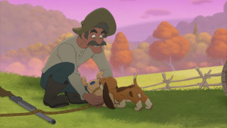 Кадр з фільму Лис та мисливський пес 2