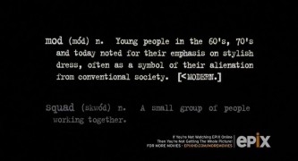 Кадр з фільму Загін "Стиляги"