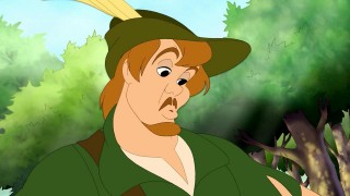 Кадр з фільму Том і Джеррі. Робін Гуд і Миша-сміхотунка