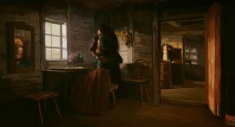 Кадр з фільму Кріпачка