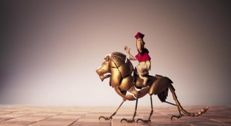 Кадр з фільму Чарівна пригода Да Вінчі