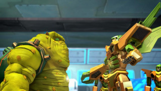 Кадр з фільму Атомікрон: Альянс Атомікрон