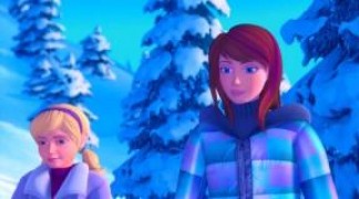 Кадр з фільму Барбі: Чудове Різдво