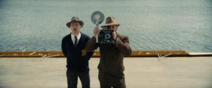 Кадр з фільму Хлопці у човні