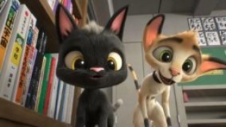 Кадр з фільму Чорний кіт Рудольф