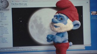 Кадр з фільму Смурфики