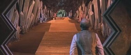 Кадр з фільму Перші люди на Місяці