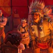 Кадр з фільму Як приборкати бізона