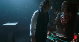 Кадр з фільму Франкенштайн