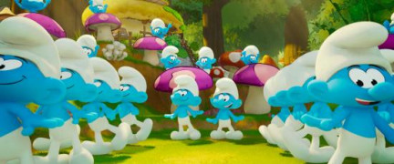 Кадр з фільму Смурфи