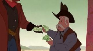 Кадр з фільму Не бий копитом