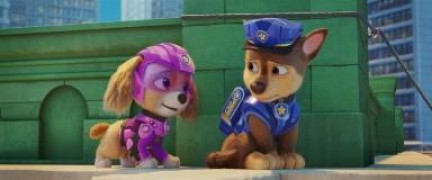 Кадр з фільму Щенячий патруль у кіно