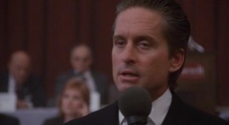 Кадр з фільму Волл-стріт