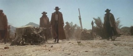 Кадр з фільму Одного разу на Дикому Заході