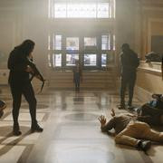 Кадр з фільму Голий пістолет