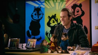 Кадр з фільму Елвін та бурундуки