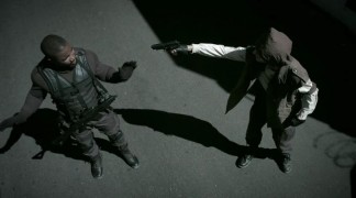 Кадр з фільму Андроїд-поліцейський