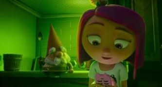 Кадр з фільму Гноми вдома