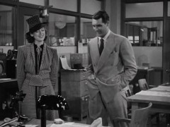 Кадр з фільму Його дівчина П'ятниця