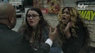 Кадр з фільму Зубастий торнадо 2