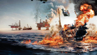 Кадр з фільму Палаюче море