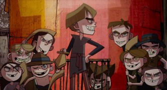 Кадр з фільму Вовча Варта