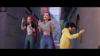 Кадр з фільму Кейпоп-мисливиці на демонів