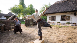 Кадр з фільму Пекельна Хоругва, або Різдво Козацьке