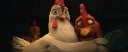 Кадр з фільму Татко гусак