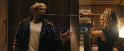 Кадр з фільму Каскадер