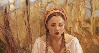 Кадр з фільму Кріпачка