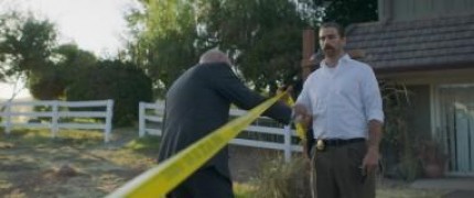 Кадр з фільму Північ на злаковому полі