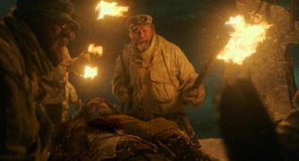 Кадр з фільму Франкенштайн