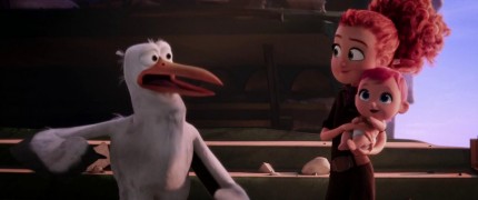 Кадр з фільму Лелеки