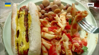 Кадр з фільму В скляному будинку