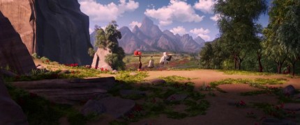 Кадр з фільму Лелеки