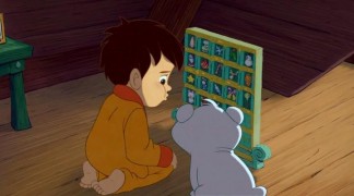 Кадр з фільму Учень Санти