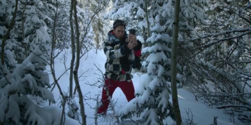 Кадр з фільму Незабутнє різдво