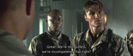 Кадр з фільму Скеля