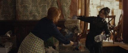 Кадр з фільму Покинь, якщо кохаєш