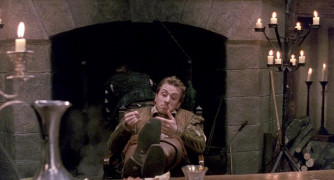 Кадр з фільму Розенкранц та Гільденстерн мертві