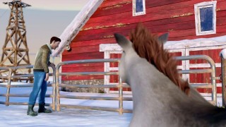 Кадр з фільму Еліот - найменше оленя Санти