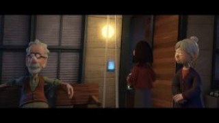 Кадр з фільму Оріон і Темряк