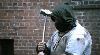 Кадр з фільму Андроїд-поліцейський