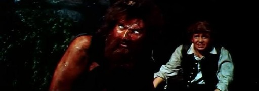 Кадр з фільму Довге повернення Джона Сільвера на Острів Скарбів