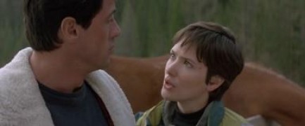 Кадр з фільму Скелелаз