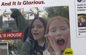 Кадр з фільму Марсель, мушля в черевичках