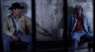 Кадр з фільму Юрські мисливці