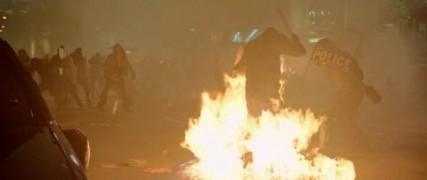 Кадр з фільму Metallica: Крізь неможливе