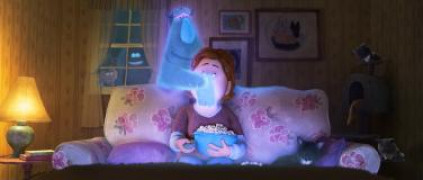 Кадр з фільму Оріон і Темряк